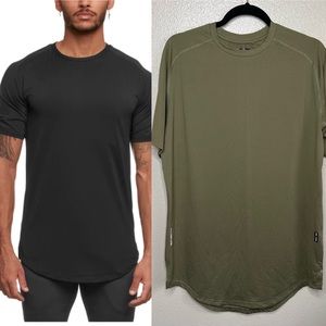 ASRV mens Silver-Lite tee NWOT